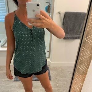 Loft racer back cami